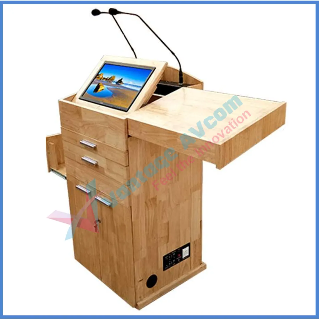 Wooden Electronic Podium