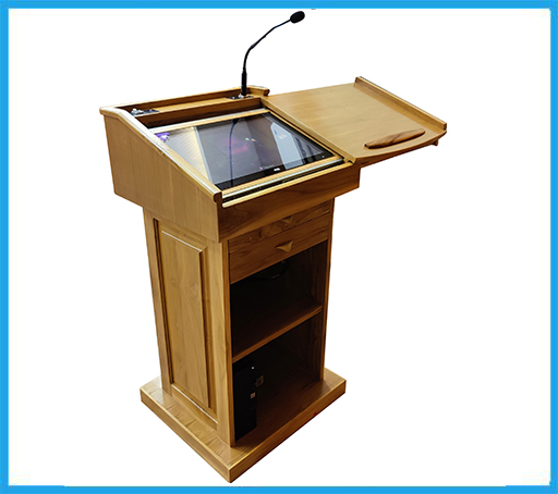 Wooden Smart Podium